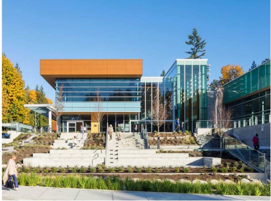 Delbrook Community Recreation Center - Connect Landscape Architecture